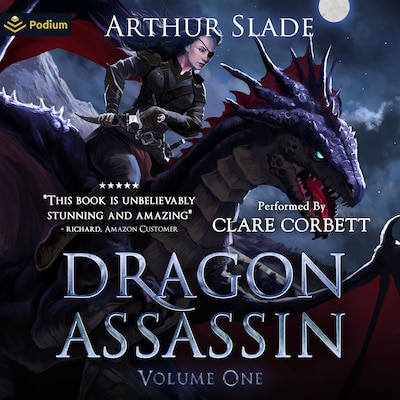 Dragon Assassin: Volume 1 – omslag til lydbogen af Arthur Slade