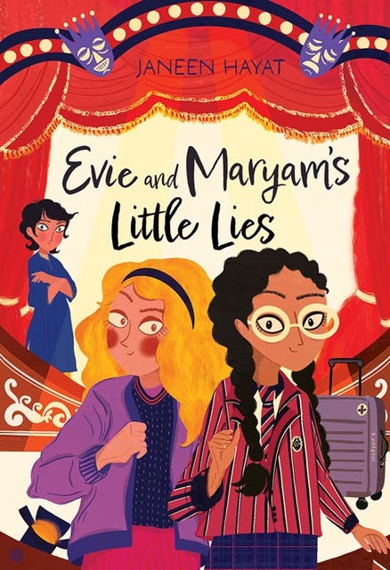Evie and Maryam's Little Lies – omslag til lydbogen af Janeen Hayat