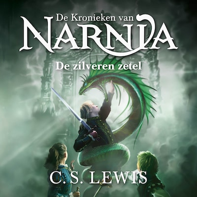 De zilveren zetel – omslag van het luisterboek van C. S. Lewis