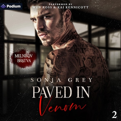 Paved in Venom – omslag til lydbogen af Sonja Grey