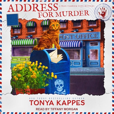 Address for Murder – omslag til lydbogen af Tonya Kappes