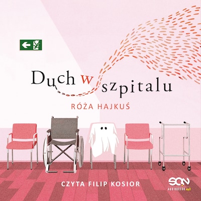 Duch w szpitalu – okładka audiobooka, autor Róża Hajkuś