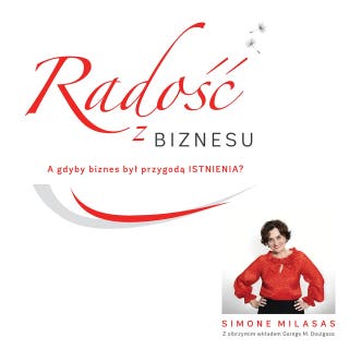Radość z biznesu – okładka audiobooka, autor Simone Milasas