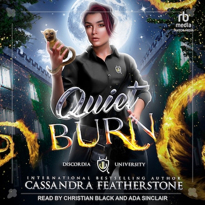 Quiet Burn – omslag til lydbogen af Cassandra Featherstone
