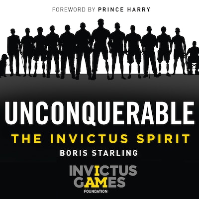 Unconquerable: The Invictus Spirit – omslag til lydbogen af Boris Starling