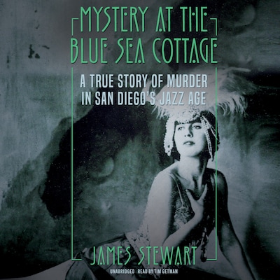 Mystery at the Blue Sea Cottage – omslag til lydbogen af James A. Stewart
