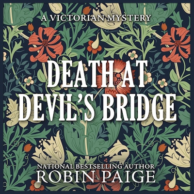 Death at Devil's Bridge – omslag til lydbogen af Robin Paige