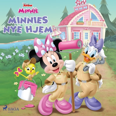 Minnie Mouse - Minnies nye hjem – omslag til lydbogen af Disney