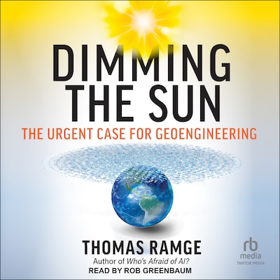 Dimming the Sun – omslag til lydbogen af Thomas Ramge