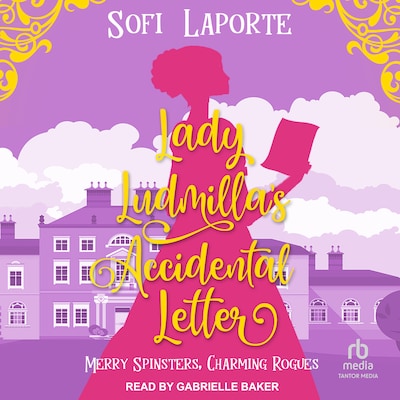 Lady Ludmilla's Accidental Letter – omslag til lydbogen af Sofi Laporte