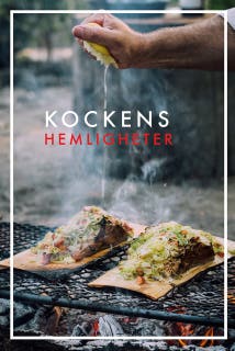 Kockens hemligheter – omslag till ljudboken av Niklas Wikström