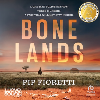 Bone Lands – omslag til lydbogen af Pip Fioretti