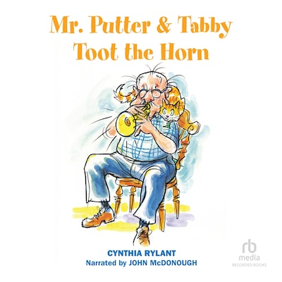 Mr. Putter & Tabby Toot the Horn – omslag til lydbogen af Cynthia Rylant
