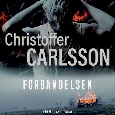 Forbandelsen – omslag til lydbogen af Christoffer Carlsson