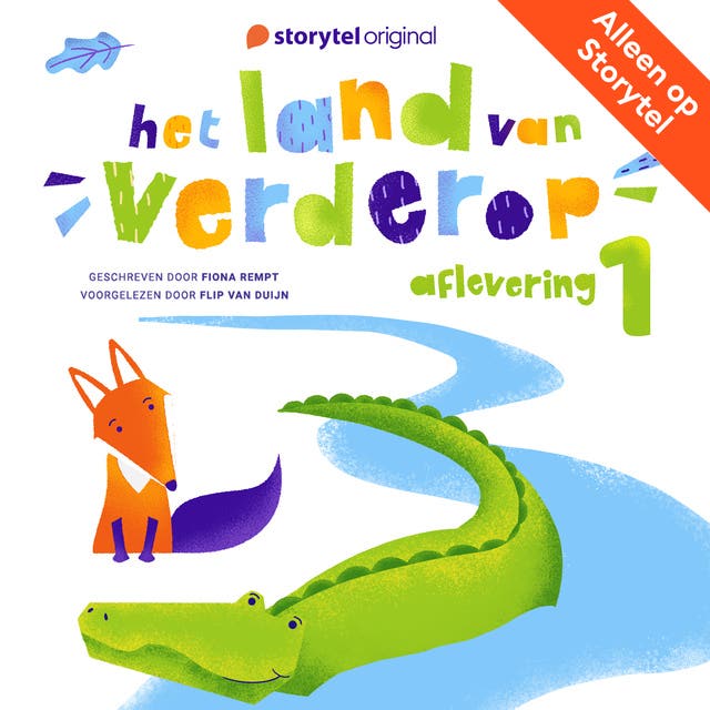 Het land van Verderop: Aflevering 1 – omslag van het luisterboek van Fiona Rempt