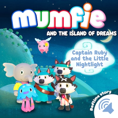 Captain Ruby and the Little Nightlight – okładka audiobooka, autor Mumfie audiobooks in English