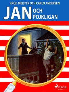 Jan och pojkligan – omslag till ljudboken av Carlo Andersen,Knud Meister