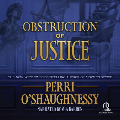 Obstruction of Justice – omslag til lydbogen af Perri O'Shaughnessy