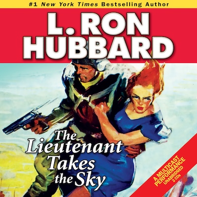 The Lieutenant Takes the Sky – omslag til lydbogen af L. Ron Hubbard
