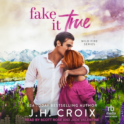 Fake It True – omslag til lydbogen af J.H. Croix
