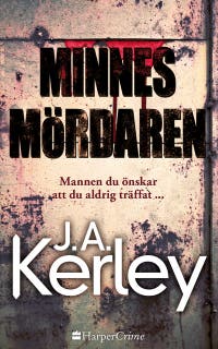 Minnesmördaren – omslag till ljudboken av J.A. Kerley
