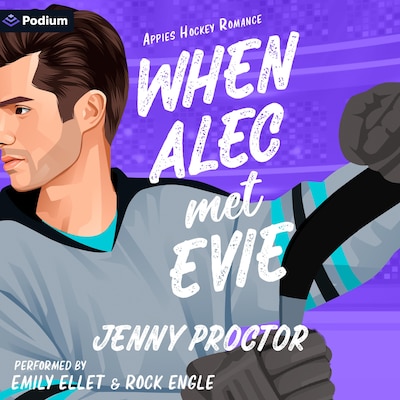 When Alec Met Evie – omslag til lydbogen af Jenny Proctor