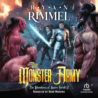 The Monster Army – omslag til lydbogen af Ryan Rimmel