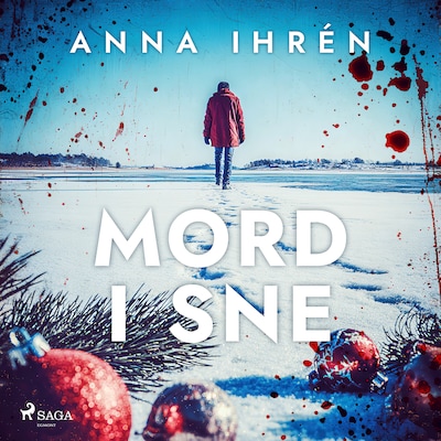 Mord i sne – omslag til lydbogen af Anna Ihrén