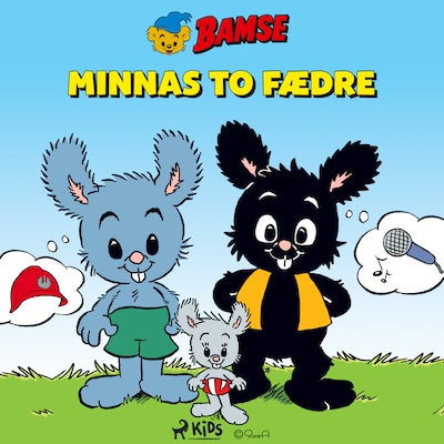 Bamse - Minnas to fædre – omslag til lydbogen af Jimmy Wallin