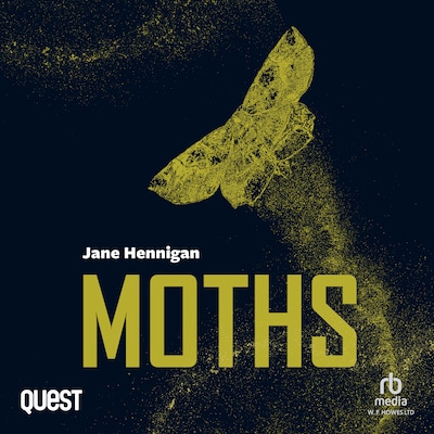 Moths – omslag til lydbogen af Jane Hennigan