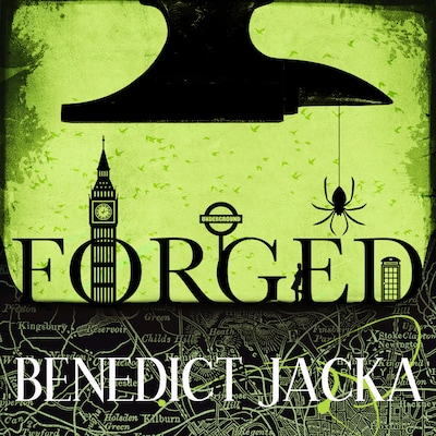 Forged – omslag til lydbogen af Benedict Jacka