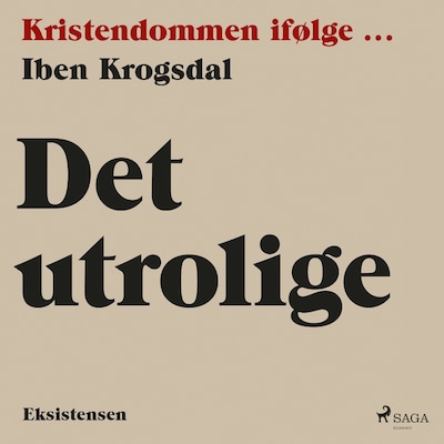 Det utrolige – omslag til lydbogen af Iben Krogsdal