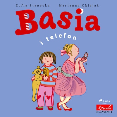 Basia i telefon – okładka audiobooka, autor Zofia Stanecka