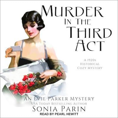 Murder in the Third Act – omslag til lydbogen af Sonia Parin