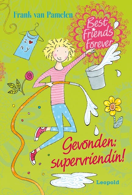 Gevonden: supervriendin! – omslag van het luisterboek van Frank van Pamelen