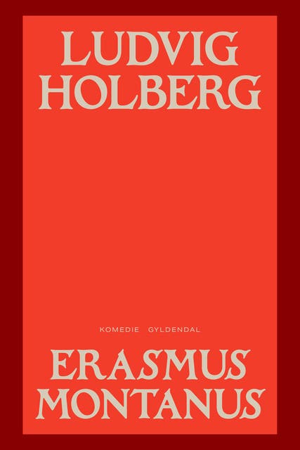Erasmus Montanus – omslag til lydbogen af Ludvig Holberg