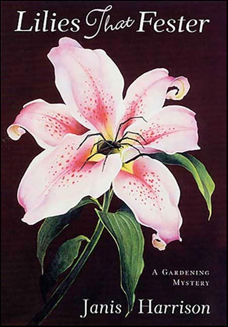 Lilies That Fester – omslag til lydbogen af Janis Harrison