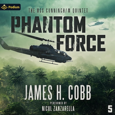 Phantom Force – omslag til lydbogen af James H. Cobb