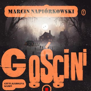Gościni – okładka audiobooka, autor Marcin Napiórkowski