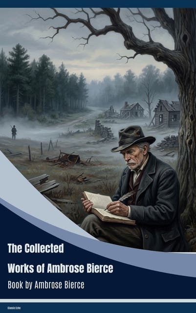 The collected works of Ambrose Bierce – omslag til lydbogen af Ambrose Bierce
