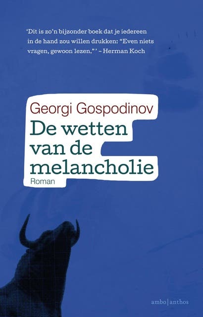 De wetten van de melancholie – omslag van het luisterboek van Georgi Gospodinov