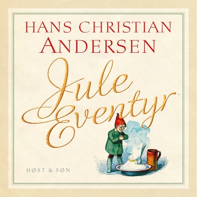 Juleeventyr. Indlæst af Kasper Holten – omslag til lydbogen af H. C. Andersen