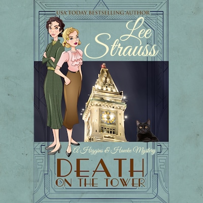 Death on the Tower – okładka audiobooka, autor Lee Strauss