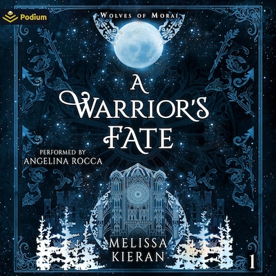 A Warrior's Fate – omslag til lydbogen af Melissa Kieran