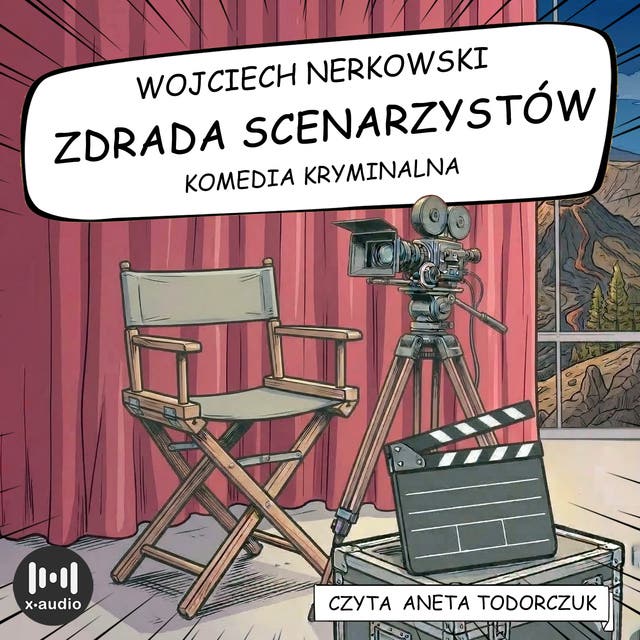 Zdrada scenarzystów – okładka audiobooka, autor Wojciech Nerkowski
