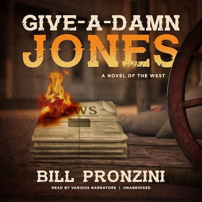 Give-a-Damn Jones – omslag til lydbogen af Bill Pronzini