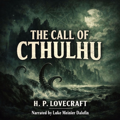 The Call of Cthulhu - A Classic Cosmic Horror Short Story by H. P. Lovecraft – omslag til lydbogen af H. P. Lovecraft