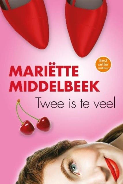 Twee is te veel – omslag van het luisterboek van Mariette Middelbeek