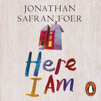 Here I Am – omslag til lydbogen af Jonathan Safran Foer