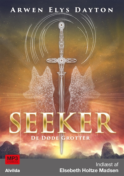 Seeker 2: De døde grotter – omslag til lydbogen af Arwen Elys Dayton